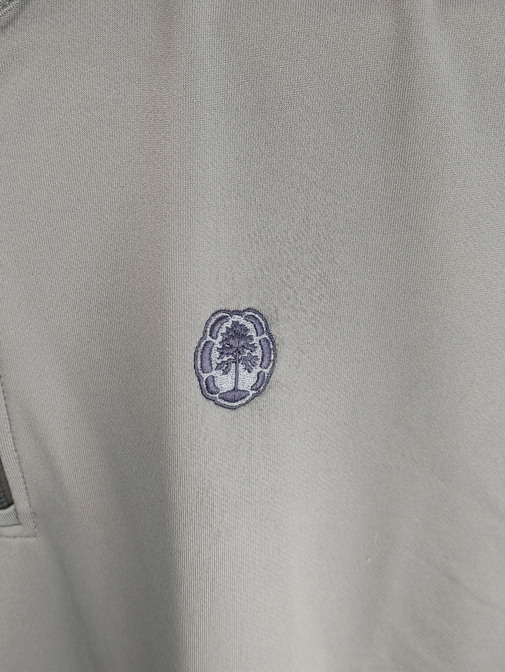 Dunning Golf Vest Mens XXL Blue 1/4 Zip Performance Sleeveless Athletic Pullover - Picture 4 of 11